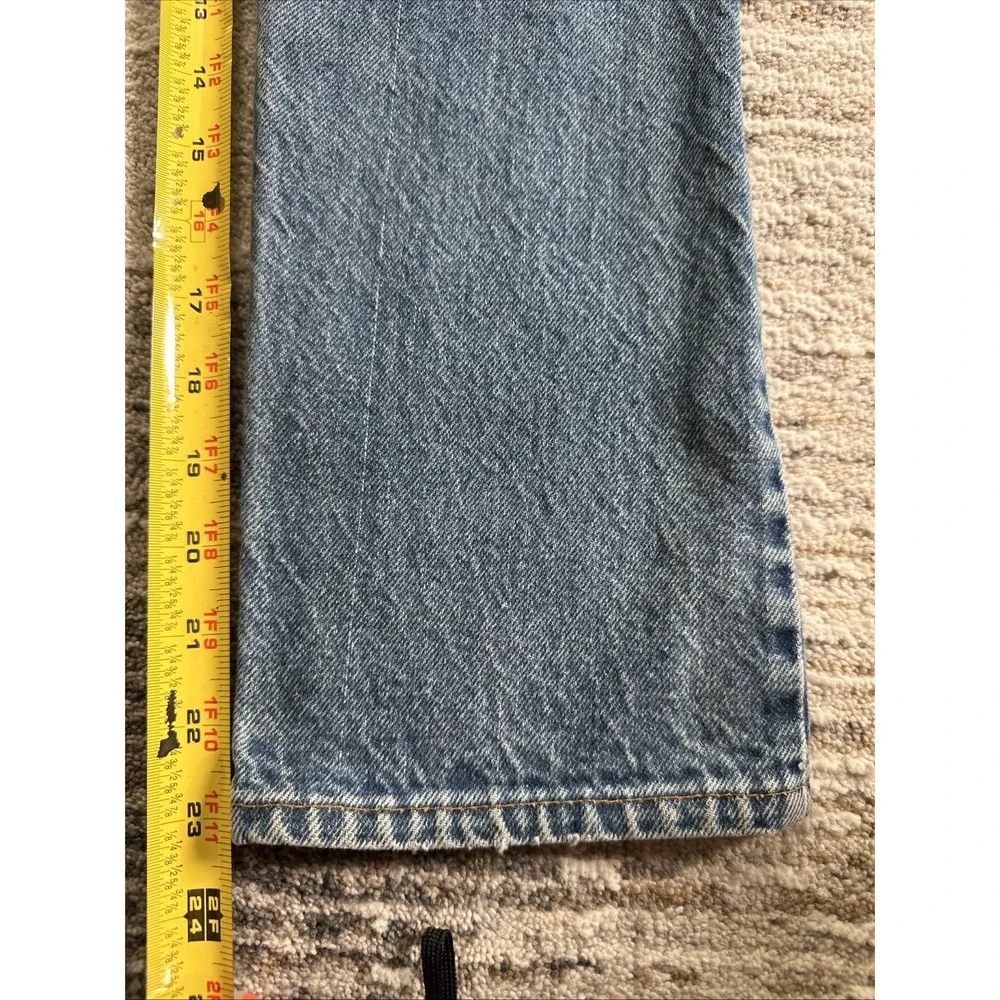 Levis Vintage ORANGE TAB Jeans Boys Blue Size 10(Fit22x23)Rare Straight Leg 1997
